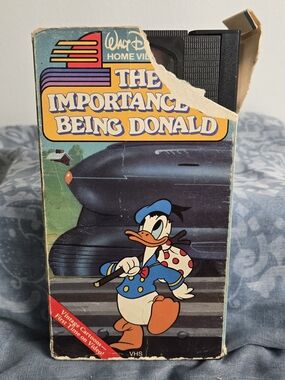 Walt Disney "The Importance of Being Donald" VHS - Donald Duck